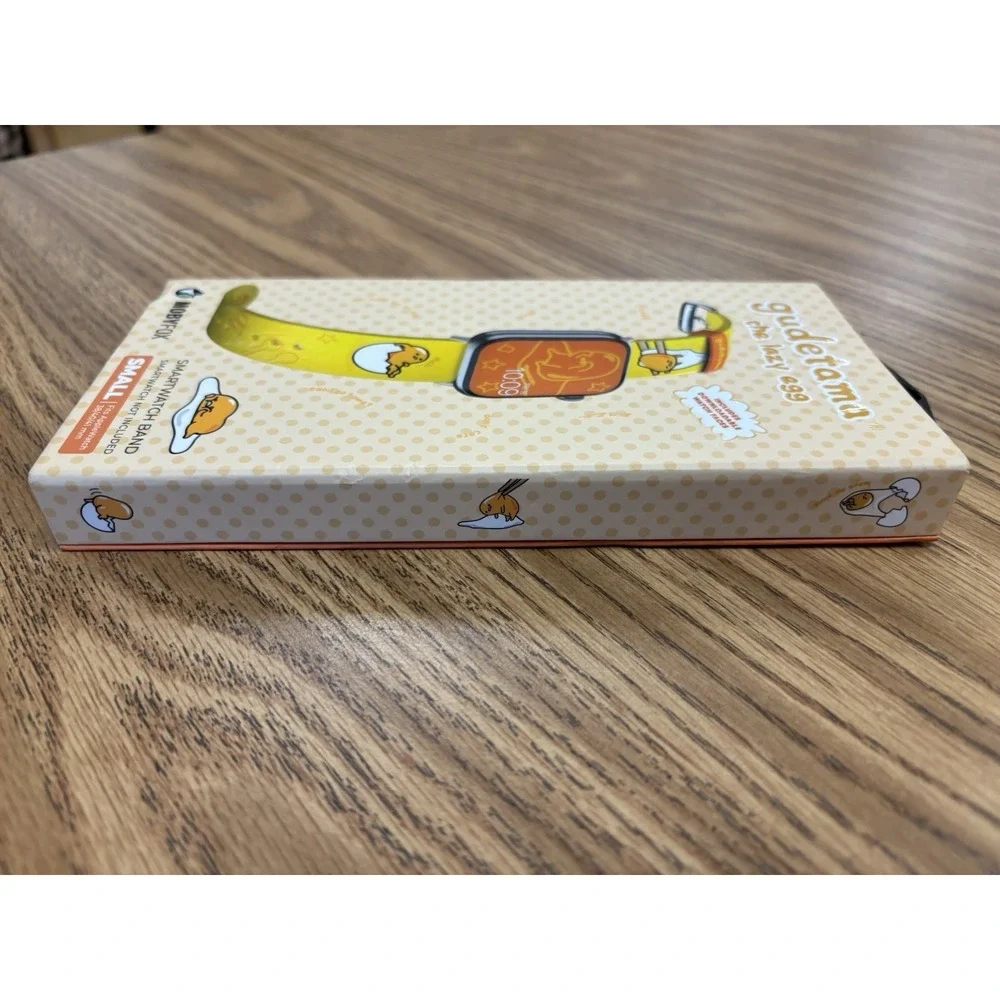 MobyFox Gudetama The Lazy Egg Apple Watch Band 38/40/41mm Sanrio New